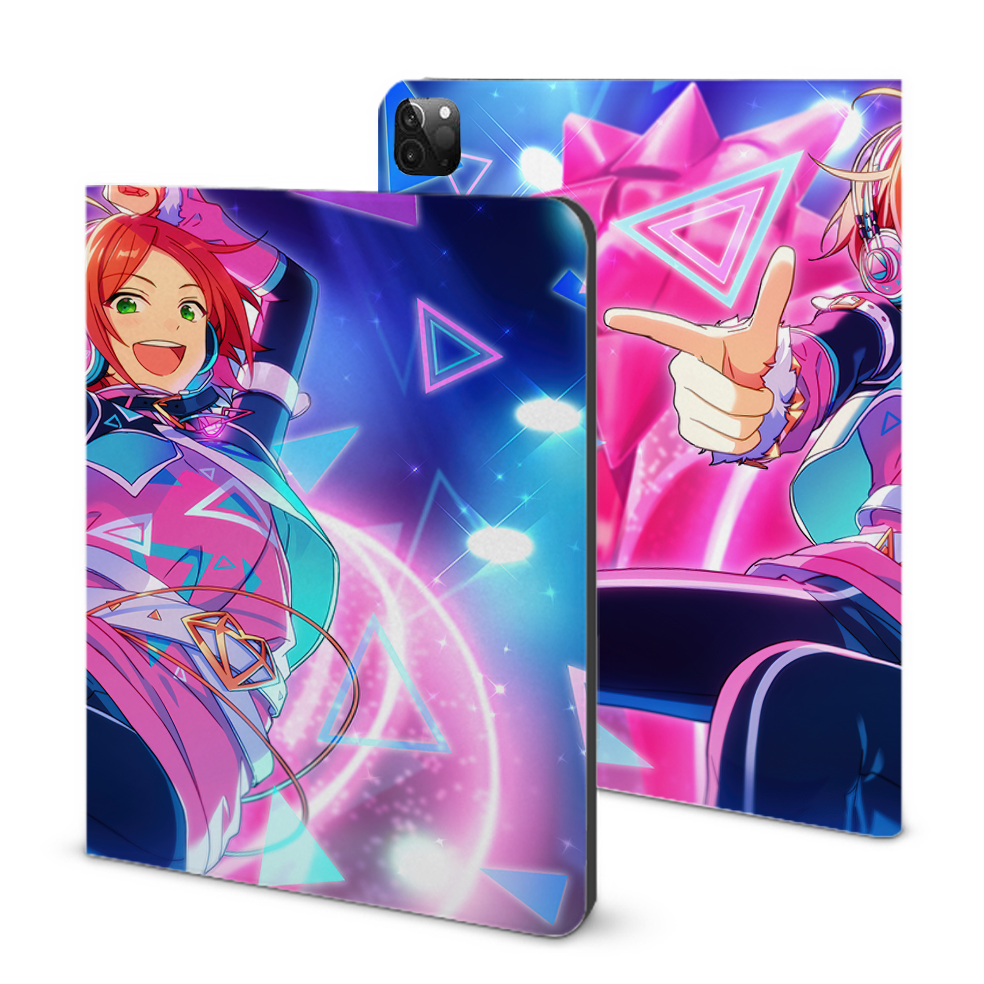 （画像用） あんさんぶるスターズ! Ensemble Stars IPadケース ペンホルダー付き ブックスタイルデザイン